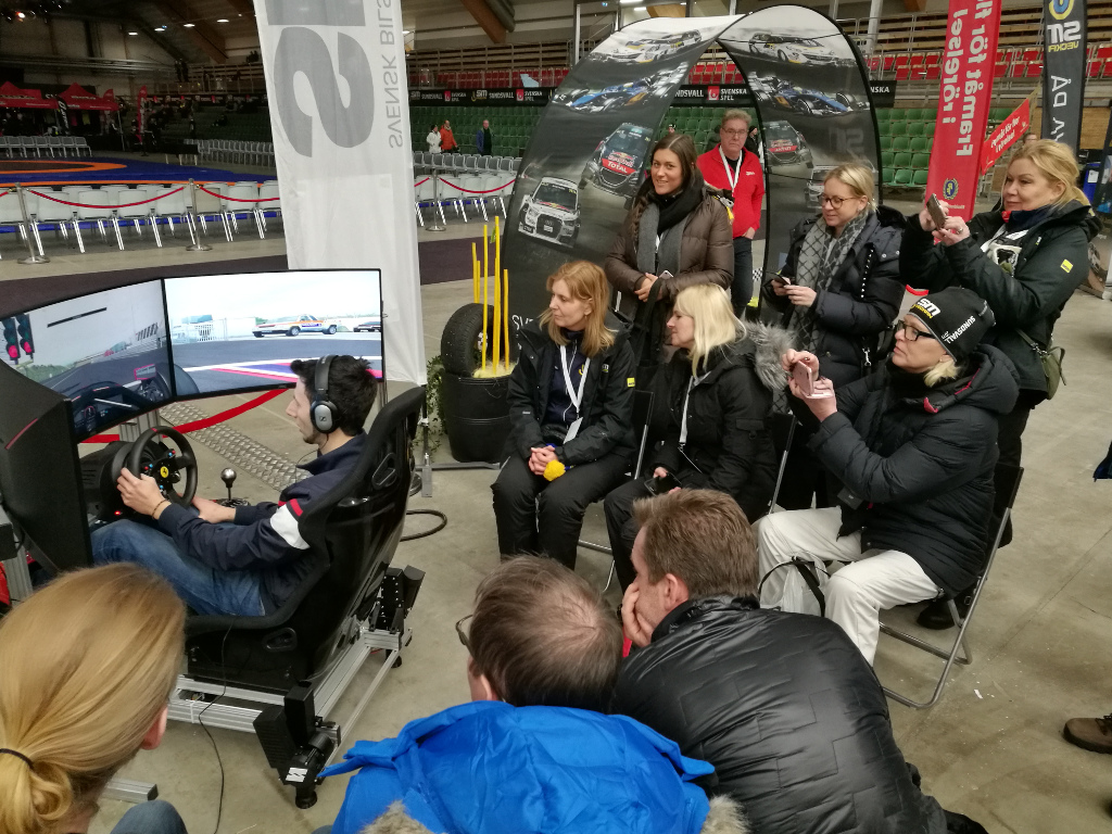 SIMRIG in Sundsvall während der SM-veckan