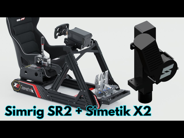 Simrig - Check out the great combo of the SIMRIG SR2 and