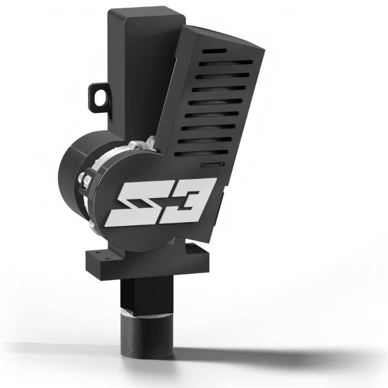 A render of a SIMRIG SR3 actuator.